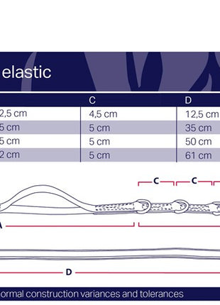 Bijzetteugels verstelbaar met elastiek